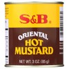 S&B Oriental Hot Mustard, 3 oz (Pack of 3)