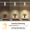 Opulux LED 12W Dimmable Track Lighting Heads with 10° to
