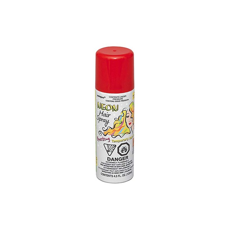 Red Neon Hair Spray - 4.5 fl oz (1 Pc)