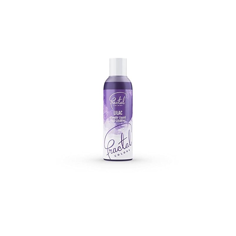 Fractal Colours FlowAir Airbrush Liquid Food Colouring 100ml Lilac
