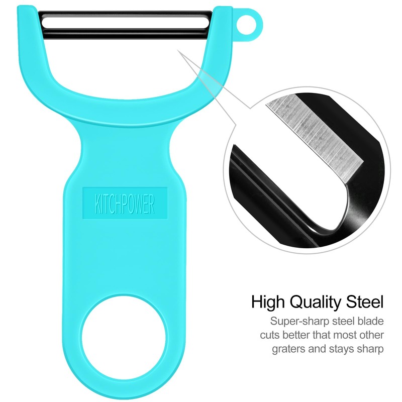 Original Vegetable Peeler, Potato Peelers for kitchen Carbon Steel Blade