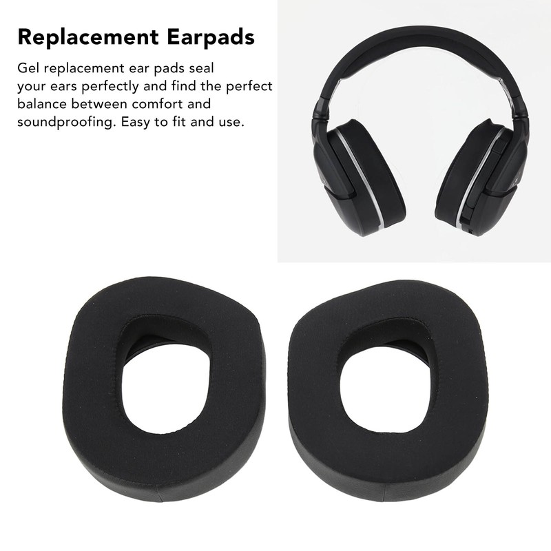 Professional Gel Replacement Ear Pads Soft Elastic Durable Headphone Ear