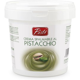 Pistì - Crema Spalmabile al Pistacchio - Con Pistacchi Verdi Selezionati, Lavorazione Artigianale, 100% Naturale - 1 kg