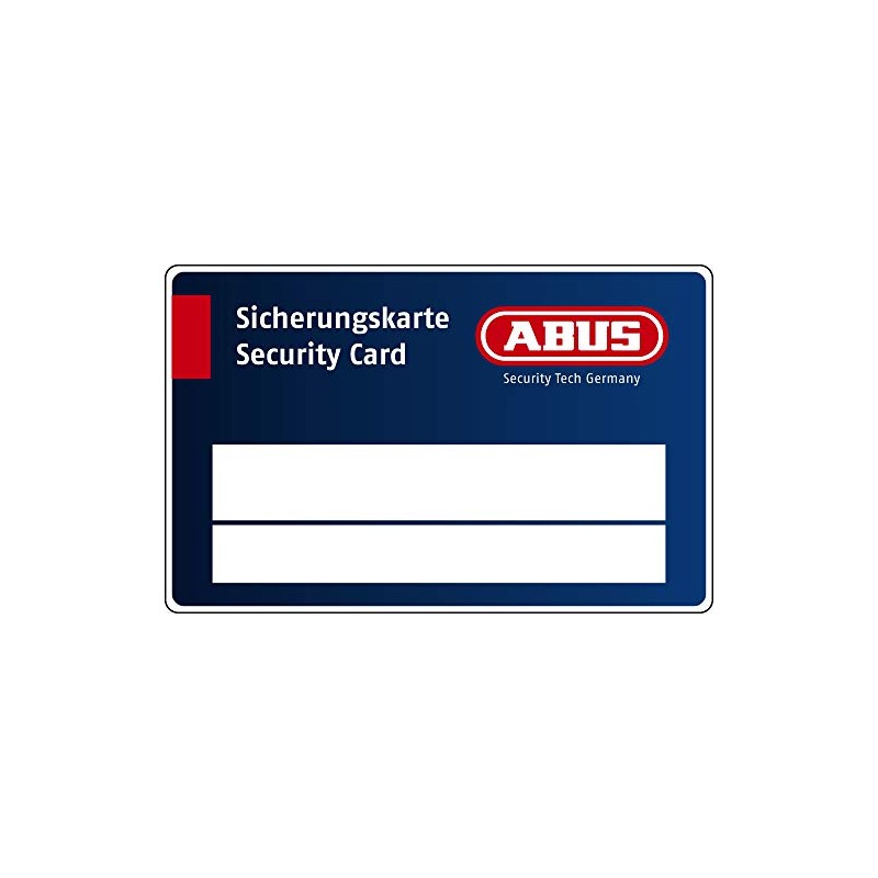 ABUS XP20S Door Cylinder Profile Cylinder with Security Card and