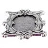 Pewter Finish Ornate Empire Western Belt Buckle for Men and