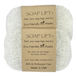 Soap Lift Crystal Soap Dish, Set of 2
