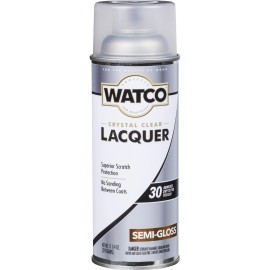 FixtureDisplays Watco 63181 11.25oz Semi-Gloss Clear Lacquer Wood Finish Spray Paint