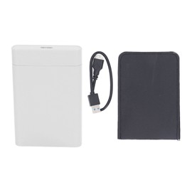 External Hard Drive 2.5 Inch USB 3.0 5Gbps High Speed Plug and Play Compact Mobile Hard Disk for Computer PC Travel White 2TB
