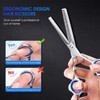 10pcs Haircutting Scissors Kit Professional Stainless Steel Comfortable Grip Portable