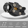 Gaderth Suspension Stem, 7 Degree 45mm Height Rise Adjustable Bicycle
