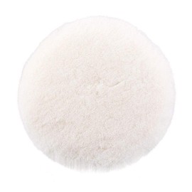 Car Wool Polishing Pad Auto Woolen Buffing Waxing Pad Polisher Buffer,Soft Wool Buffing Pad For car polishing, buffing, waxing(7'')