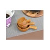 Chabatree CU-393 Milk Cup Sauce Cup Wooden 6cm Coffee Tea