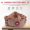 Aswalling Back Decompression Belt Lumbar Support Back Waist Brace Spinal