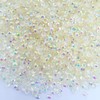 MajorCrafts 3000pcs 3mm ss12 Transparent AB Flat Back Round 14