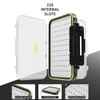 SF Fly Fishing Box Silicon Waterproof Sealed Double Sided Fly