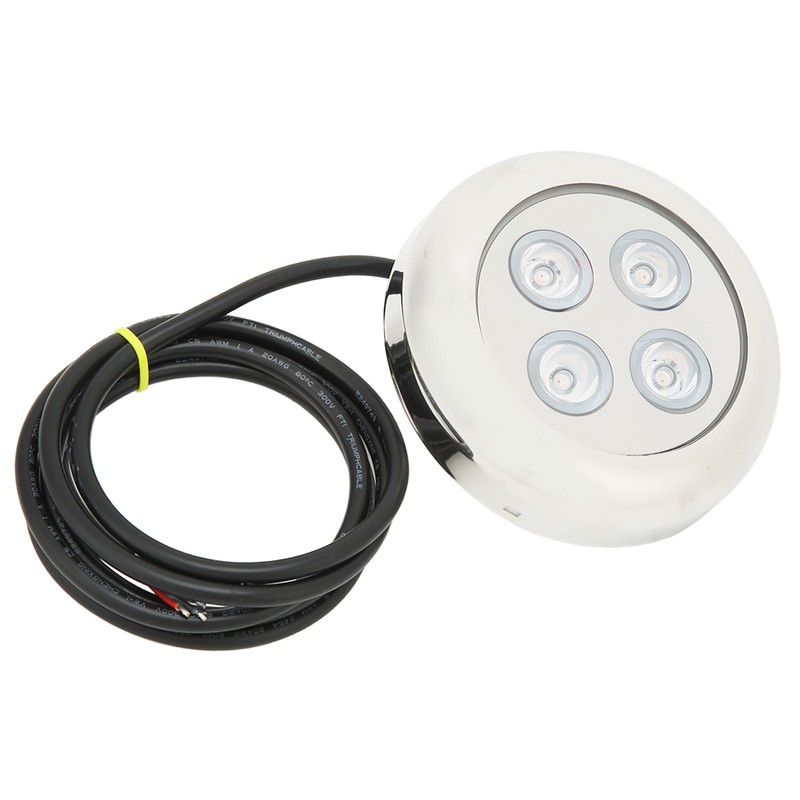 Marine Underwater Light 60° Angle IP68 Waterproof Seawater Interior Dome
