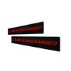 ERPART LT4 Supercharged RED on Black Highly Polished Real Aluminum