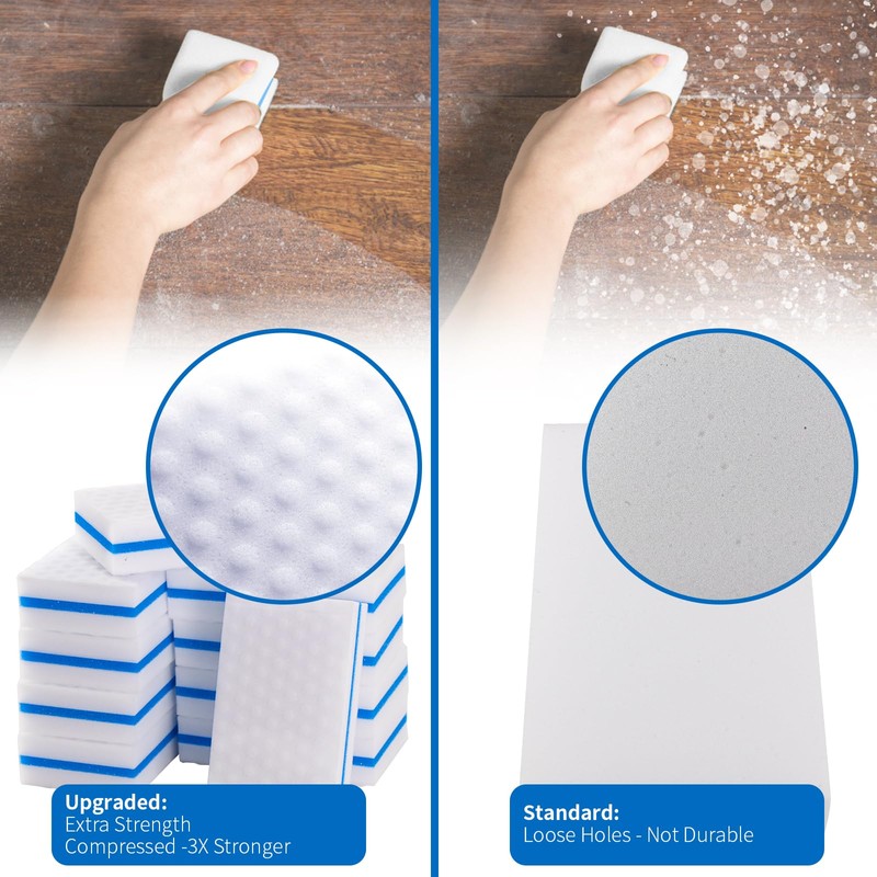 M. Neat Upgrade Melamine Sponge, 20 Pack Extra Thick More
