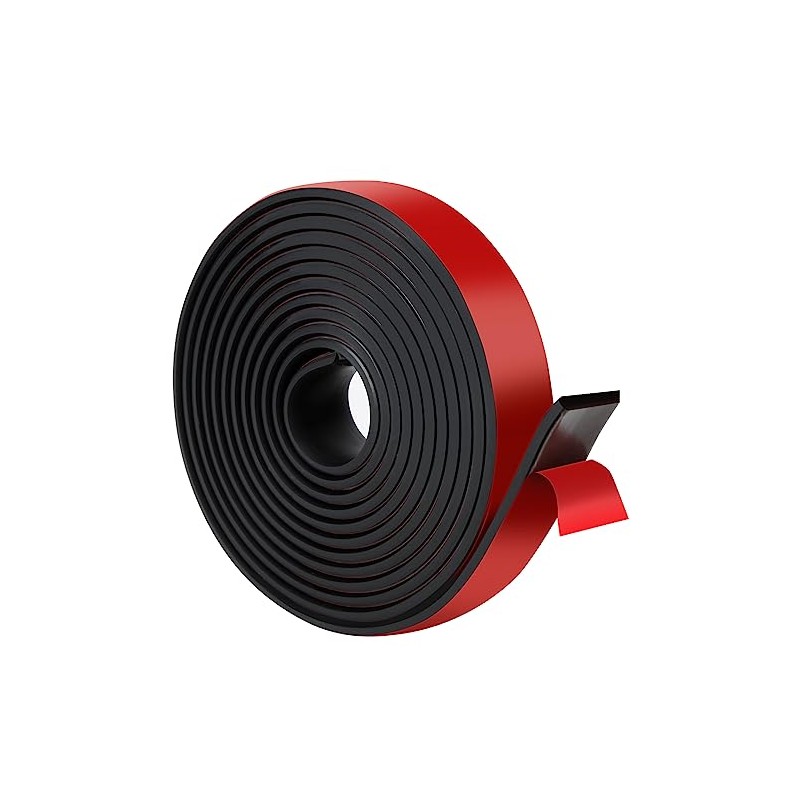 Adhesive Rubber Strips with Adhesive Backing Self Stick Neoprene Solid