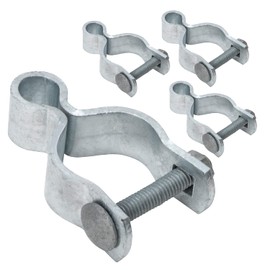 1-5/8" Chain Link Female Gate Hinge, VIVIDA Female Gate Hinge, Metal Gate Hinge for Chain Link Fence, for 1-5/8" OD Post/Pipe, Chain Link Gate Hardware, 4 PCS