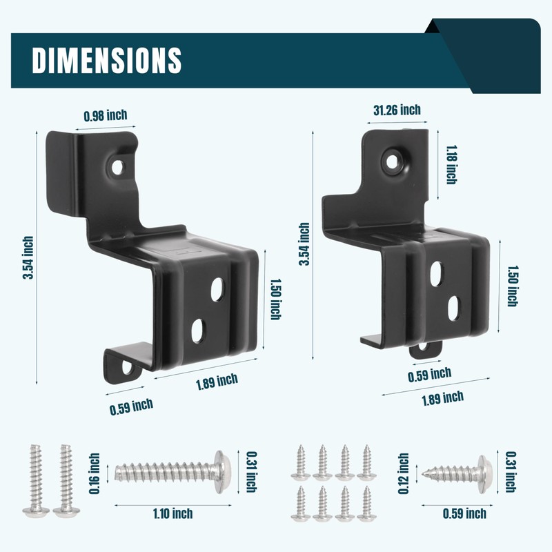HeoCaye Replacement GFA24KITL Stacking Kit for G-E 24 Inch Wide