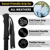 Walking Trekking Poles - 2 Pack, Lightweight and Ultra Portable