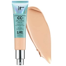 IT Cosmetics Your Skin But Better CC+ MATTE SPF40 -Light Medium -NEW WITH BOX