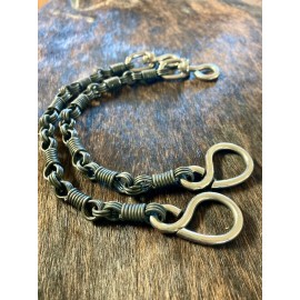 Western Cow Horse Buckaroo Vaquero Rein Chains