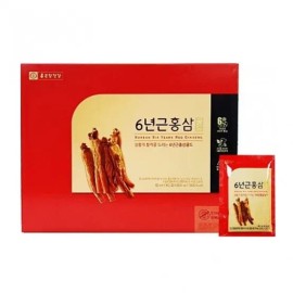 Chong Kun Dang Health 6-year-old red ginseng gold 80ml x 60 packets / 종근당건강 6년근 홍삼골드 80ml x 60포