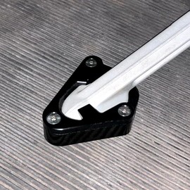 Xitomer Motorcycle Side Stand Enlarger Fit for Tiger 900 Tiger 900 GT Tiger 900 GT Pro 2025 2024 2023 2022 2021 2020, Tiger 850 Sport 2021-2025 Kickstand Shoes Extension Enlarger plate Kickstand