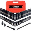 AOBEN 1/4-Inch Drive Impact Socket Set, 54 Pieces, 6 Point,