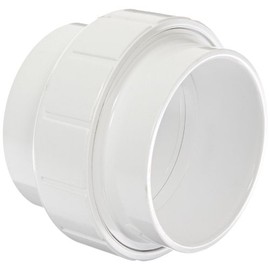 Spears 457 Series PVC Pipe Fitting, Union with Buna O-Ring, Schedule 40, 3" Socket