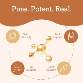 HiPlus Multi Collagen Peptides Powder | Hydrolyzed Types I, II, III, V & X | with Hyaluronic Acid, Biotin & Vitamin C | Unflavored Supplement