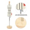 Miniature Dress Form with Stand Wood Base Sewing Mannequin Body