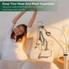 EonRivet All-Metal CPAP Hose Holder – Bedside Stand with Hook