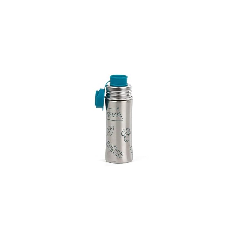 Affenzahn Stainless Steel Drinking Bottle (330 ml) BPA-Free for Boys