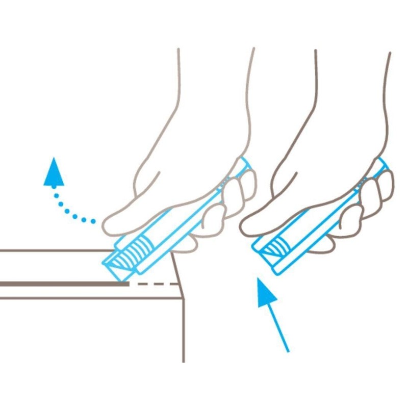 MARTOR Secunorm Handy Semi Auto Retractable Safety Knife #1444.02