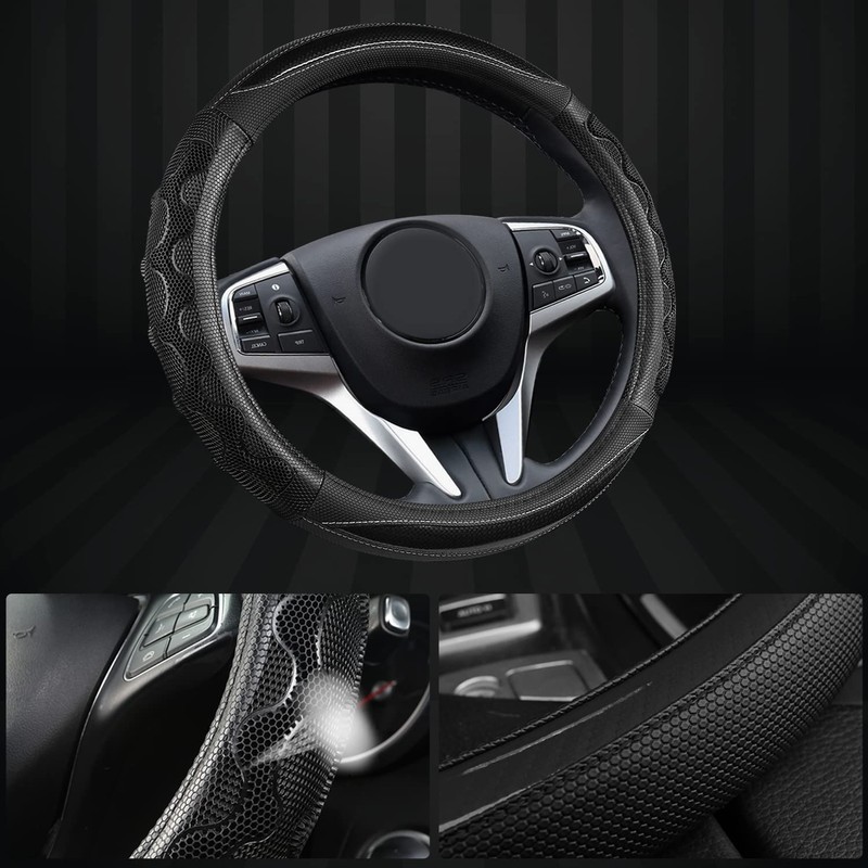 GIANT PANDA Steering Wheel Cover for Acura RDX and MDX,