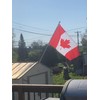 Canada Flag Set, 3x5 Feet Each, Pack of 2, Polyester