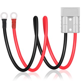 Dongge Battery Connector 50A 600V Plug with O-Ring Battery Connector Cable 10AWG 50cm Cable Charging Plug for Forklift Plug for Trailer Winches for Caravans All-Terrain Vehicle Winch etc.