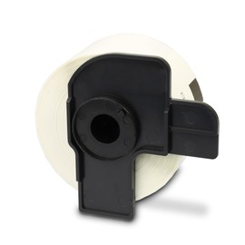 Printing Saver 1 DK-11208 Continuous White Address Labels Compatible with P-Touch QL-1050 1050N 1060N 500A 500BS 500BW 560VP 560YX 580 580N 650TD Brother Label Printers (38mm x 90mm)