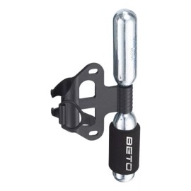 Beto Bomba Manual Co2-008a 2 Cartuchos Bicicleta Ciclismo Beto Color Gris/negro