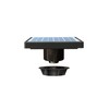 Quietcool UTF-SLR-04-L Solar Shed Fan with Light - Perfect for