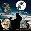 【3Pack】Motorcycle Bell w/Hanger Biker Bell Motorcycle Accessories For Good Luck