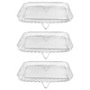 3PCS Fryer Rack Set 304 Stainless Steel Stackable Multi Layer