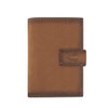 camel active Dallas Men's RFID Medium Leather Credit Card Slider,