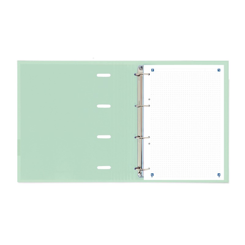 Oxford Live & Go A5 Polyfoam 4 Ring Binder with