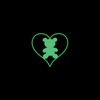 Cute Teddy Bear Heart Sweet Funny Style 3 Glow in