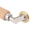 40mm Silicone Seam Roller Dual Use Brass Wheel Wood Handle