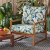 Greendale Home Fashions Outdoor Reversible 2-Piece Deep Seat Cushion Set,